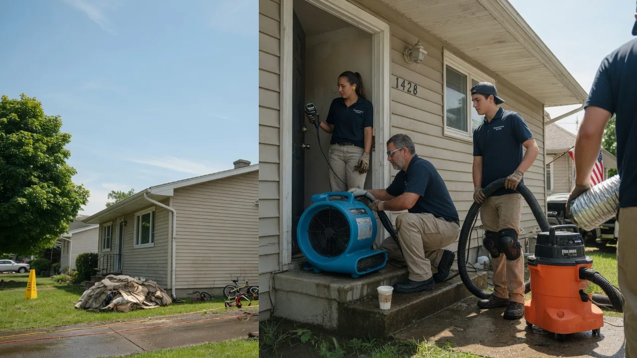 Water Damage Restoration in Coalmont, IN near me